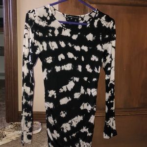 Long sleeve body con gypsy 05 dress